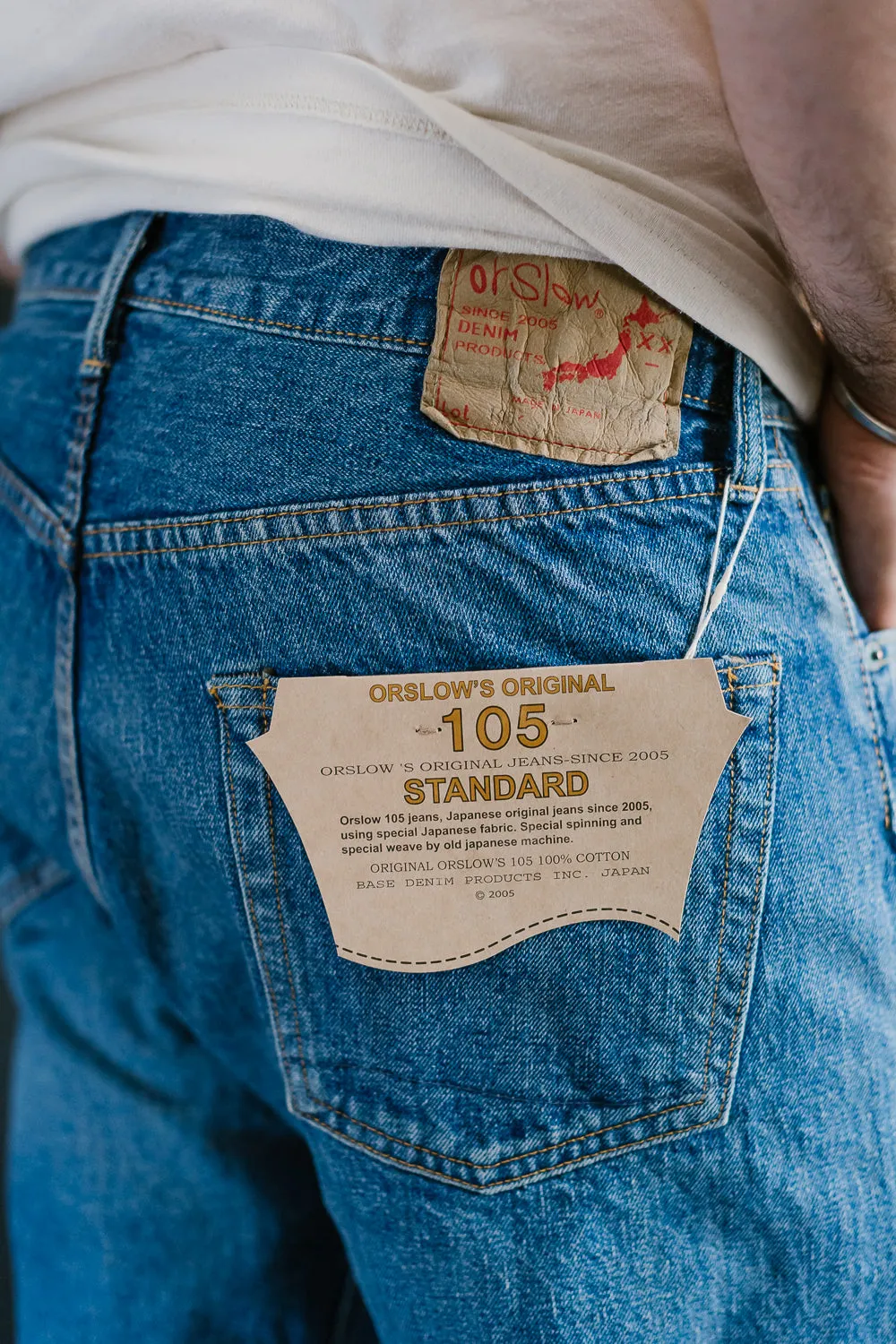 01-1050-84 - 105 - Standard Fit Selvedge Denim - 2 Year Wash