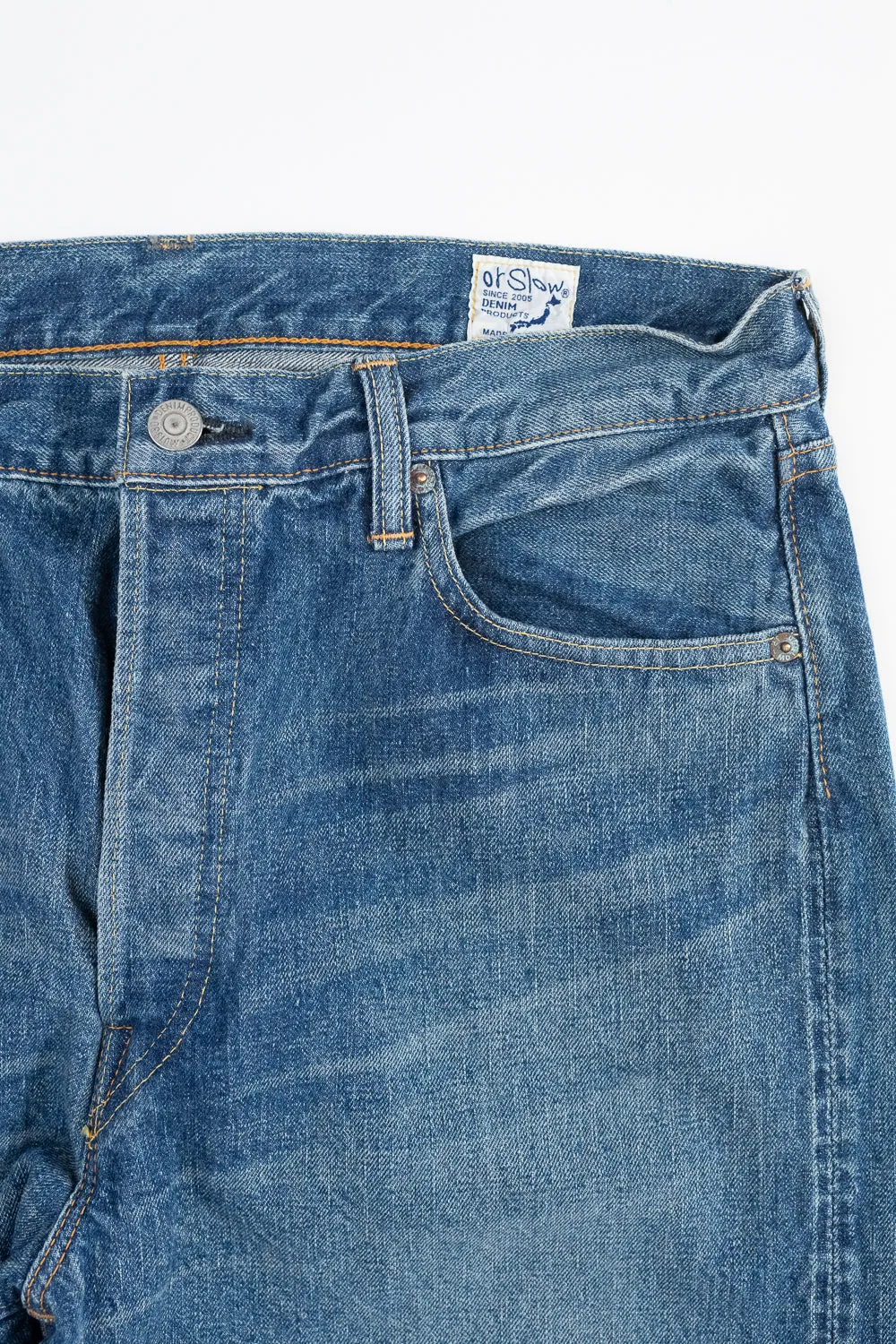 01-1050-84 - 105 - Standard Fit Selvedge Denim - 2 Year Wash