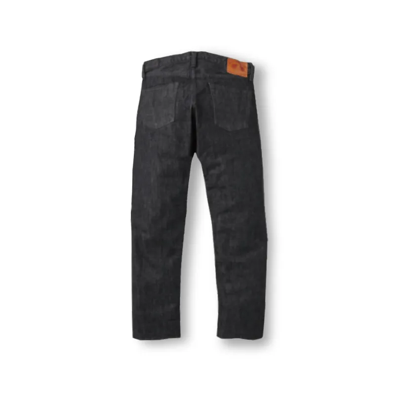1101BK - Straight Black Denim -