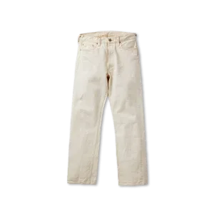 1108EC - Slim Straight Ecru Denim -