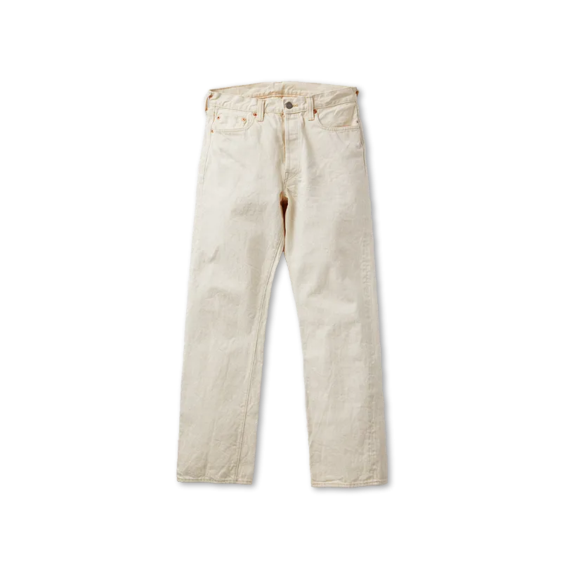 1108EC - Slim Straight Ecru Denim -