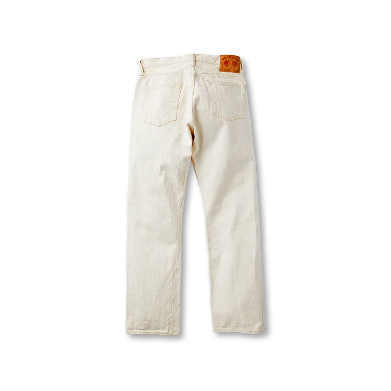 1108EC - Slim Straight Ecru Denim -