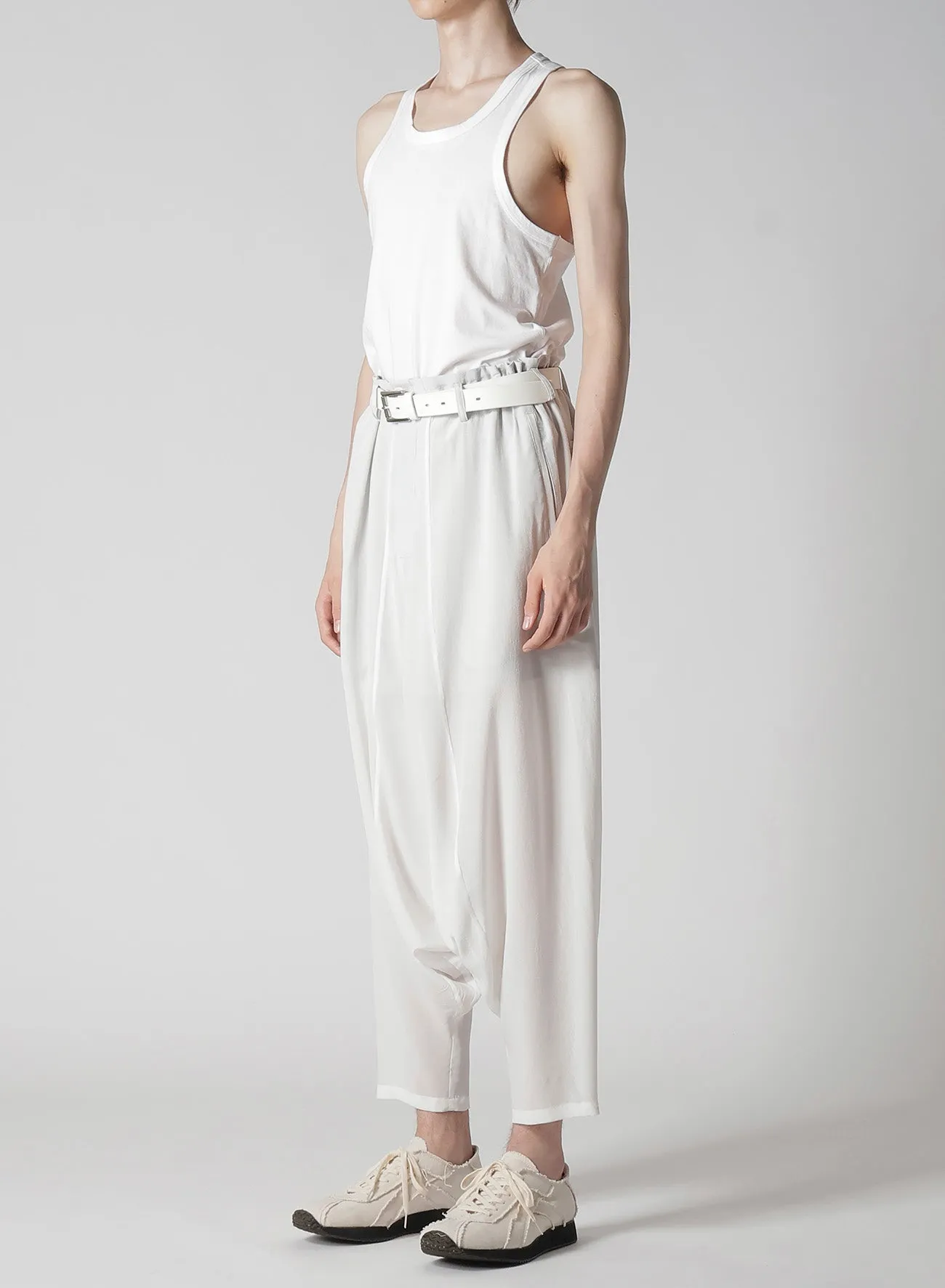 12M SILK DESIN GUSSET SARROUEL PANTS