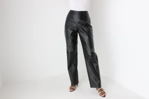 1990s Australian Designer George Gross Leather Trousers