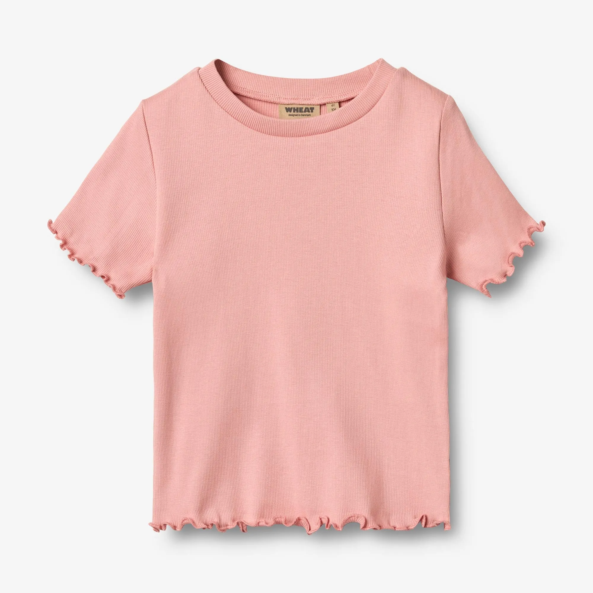 2 Rib T-shirt S/S Alicia - rose water flowers