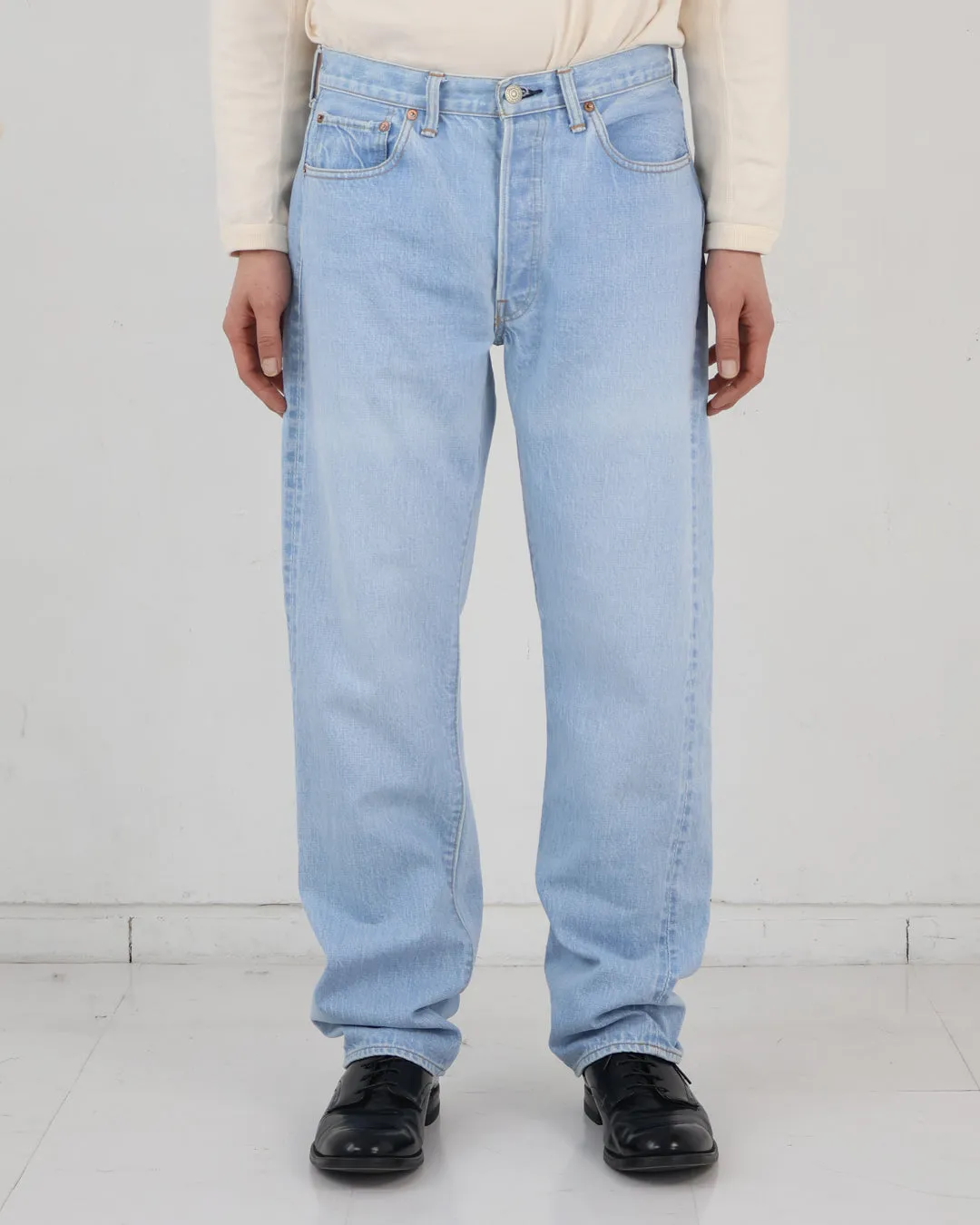 【2024AW】1102-PBA - Straight Denim “Paris by Air” -