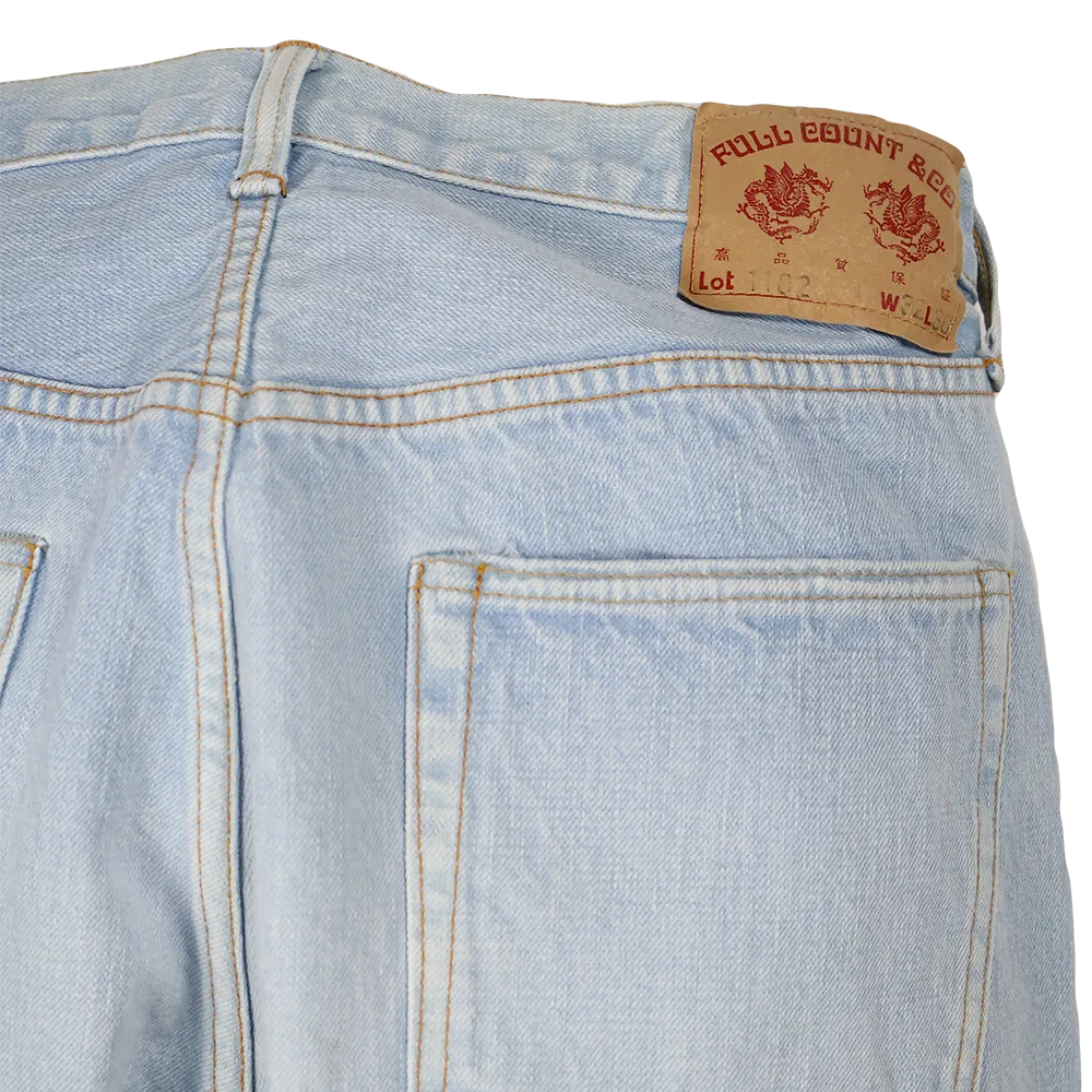 【2024AW】1102-PBA - Straight Denim “Paris by Air” -