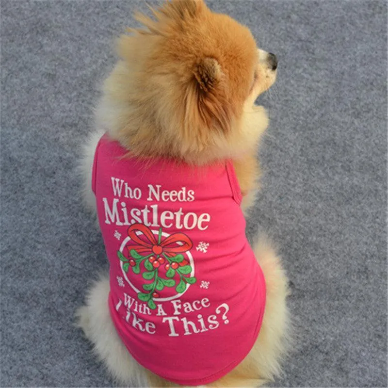 3 PCS Small Dog T Shirts Striped Dog Clothes