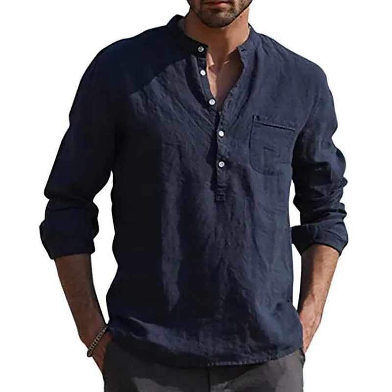 3D Printed Men's Long Sleeve Shirt - Vibrant Vertigo Pattern Breathable Moisture-Wicking Comfort Fit Casual Wear - Perfect Gift for Him