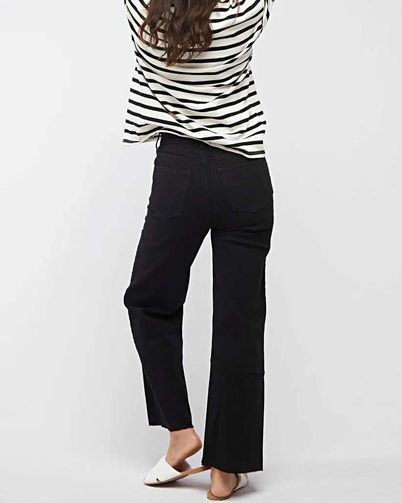 Aberdeen High Rise Raw Hem Jeans