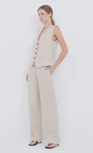 Bec & Bridge Desiree Straight Leg Pant (Sand)