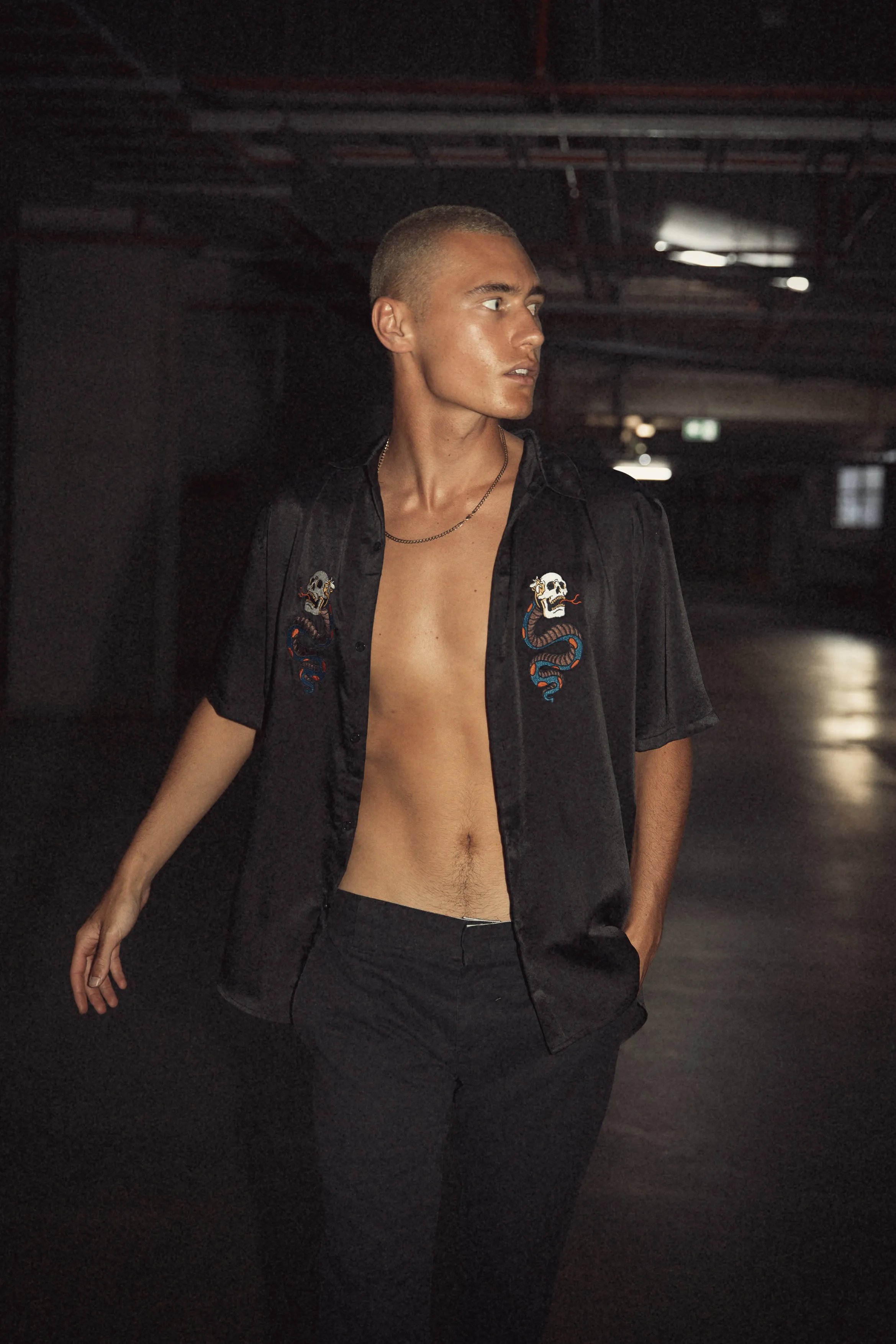 Bernie Bones Silk Shirts