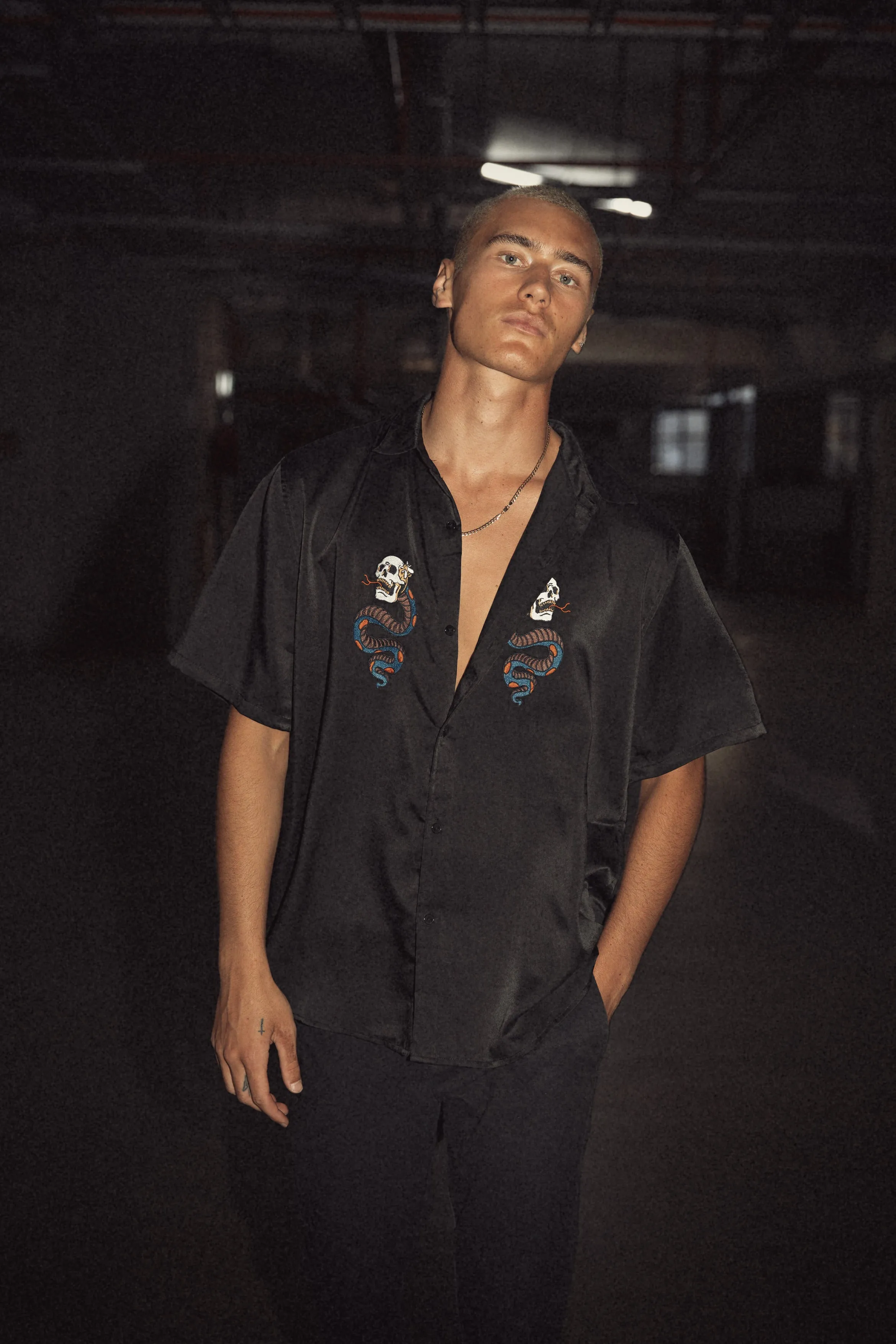 Bernie Bones Silk Shirts