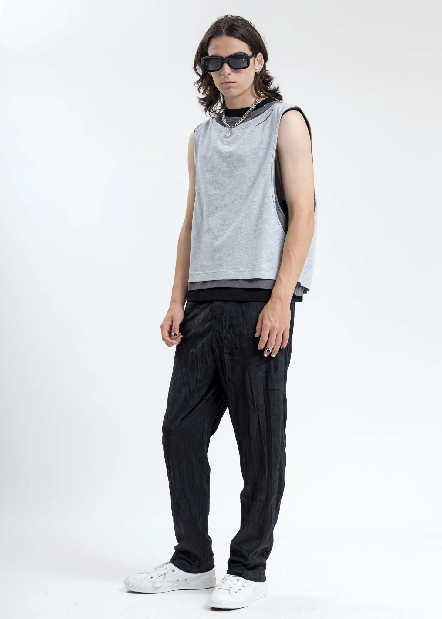 Black Velvet Pajama Pants