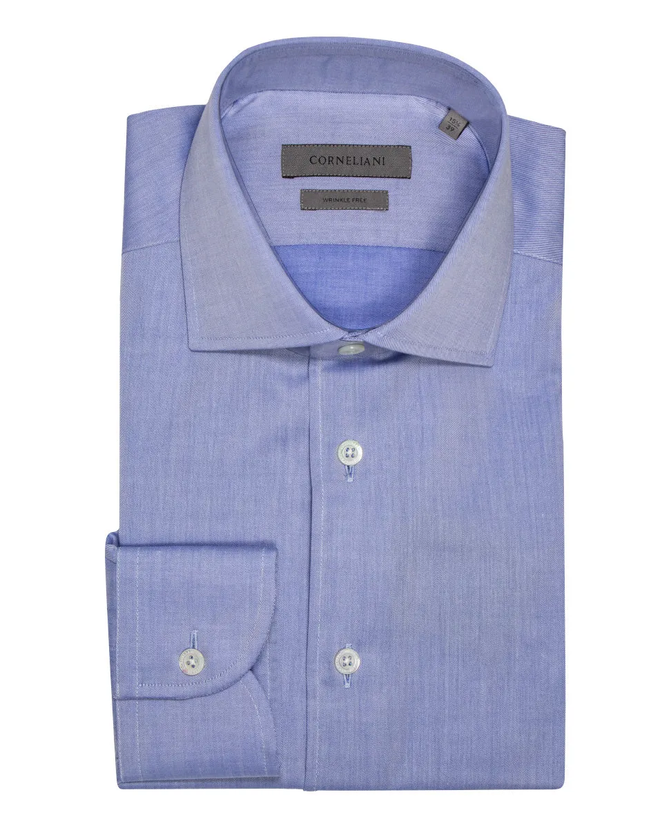 Blue Formal Cotton Shirts