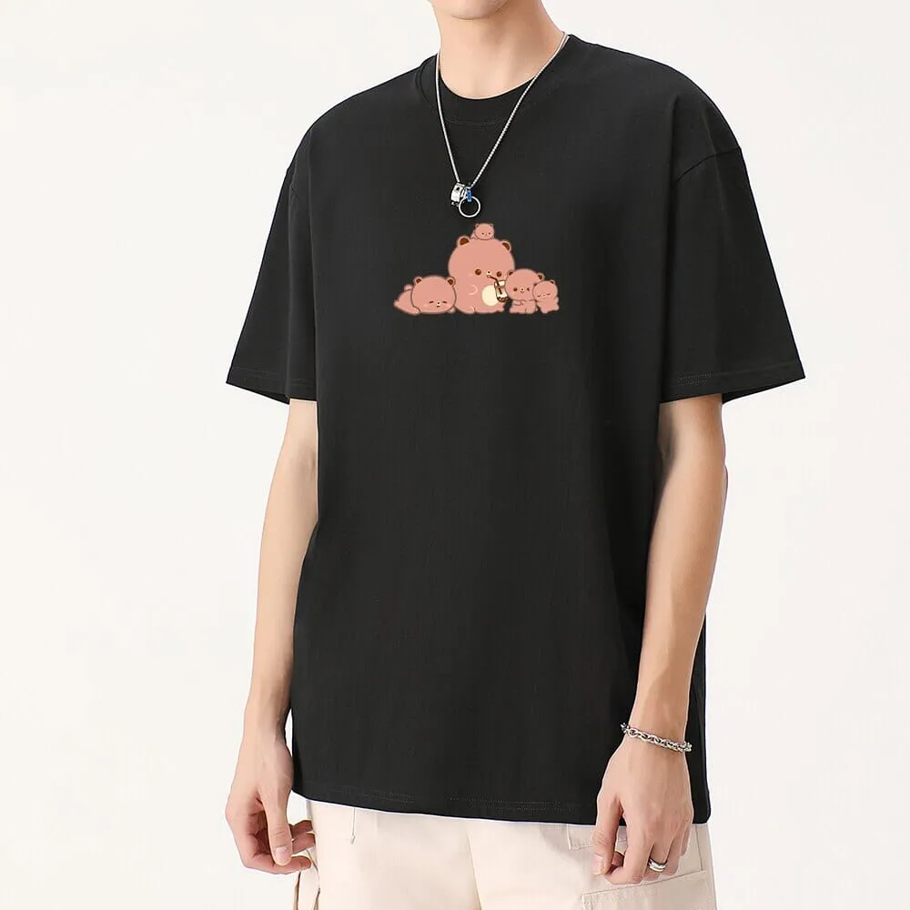 Boberu and Friends Loose Cotton T-Shirts