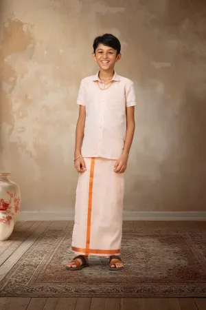 BOYS DHOTI SHIRT SET