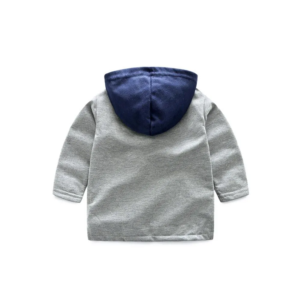 Boys Dinosaur Skeleton Printed  Hooded Long Sleeve Top & Pants Wholesale Trendy Childrens Clothing