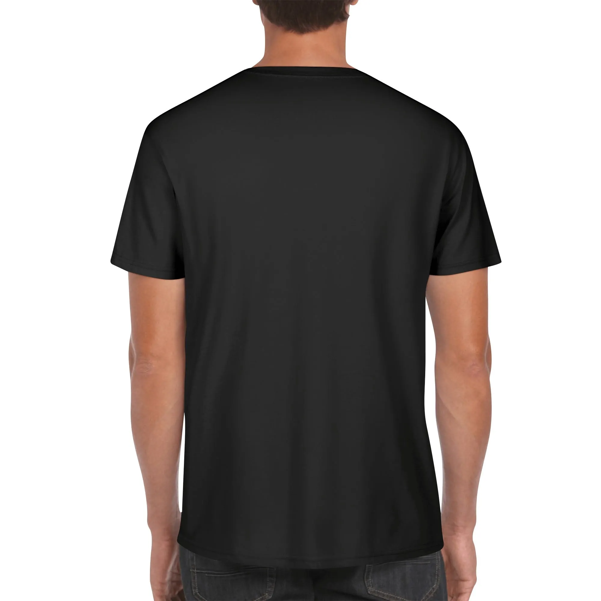 Bunny Skull And Cross Bones Mens Cotton T-Shirt