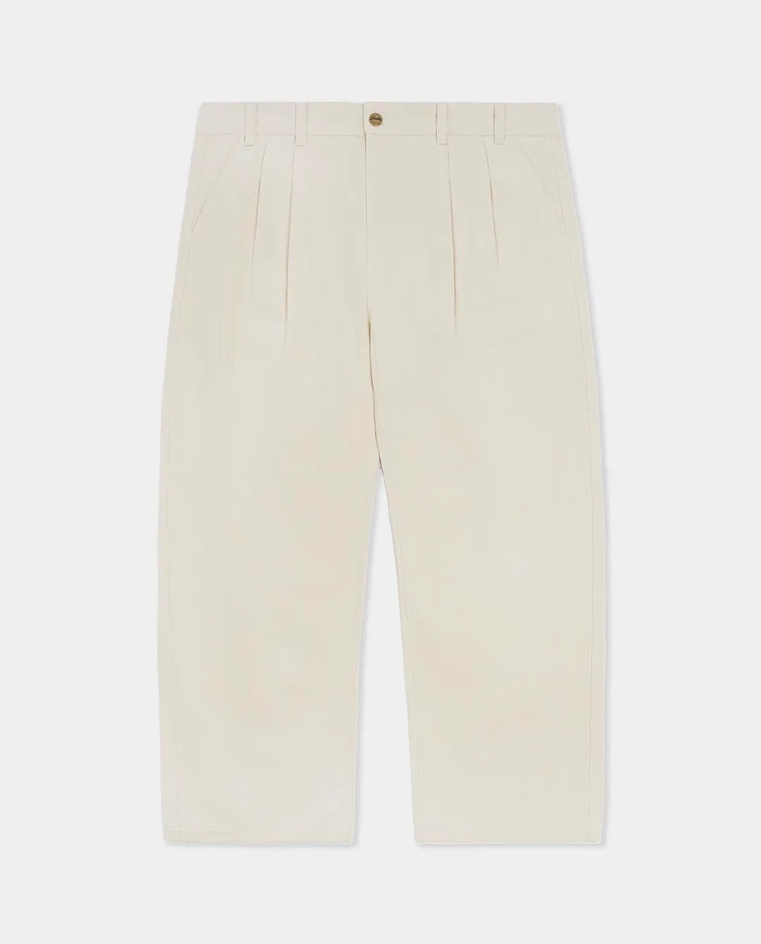 Butter Goods - Pleated Trousers - Bone