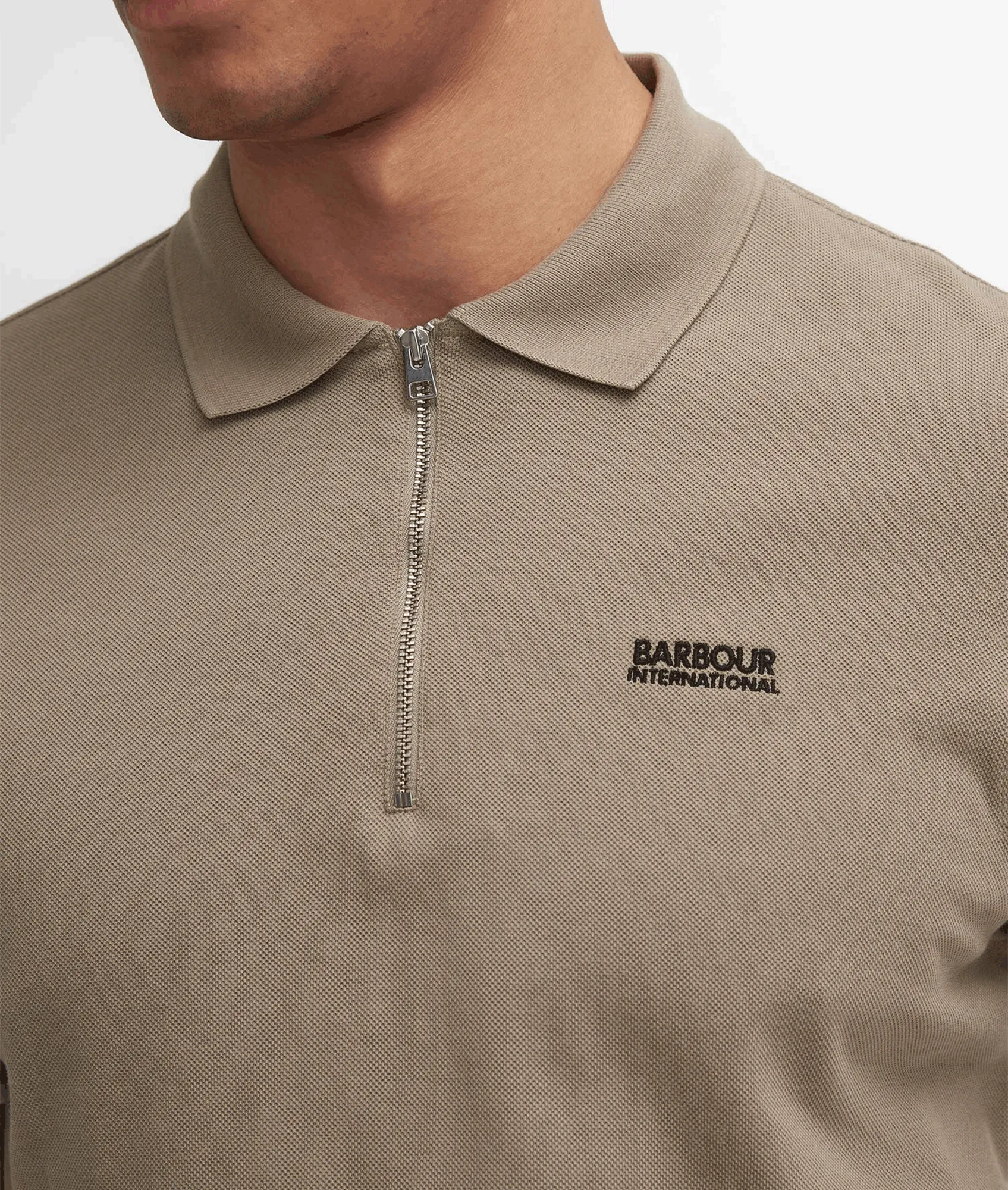 Buxton Short-Sleeved Polo Shirt - Beige