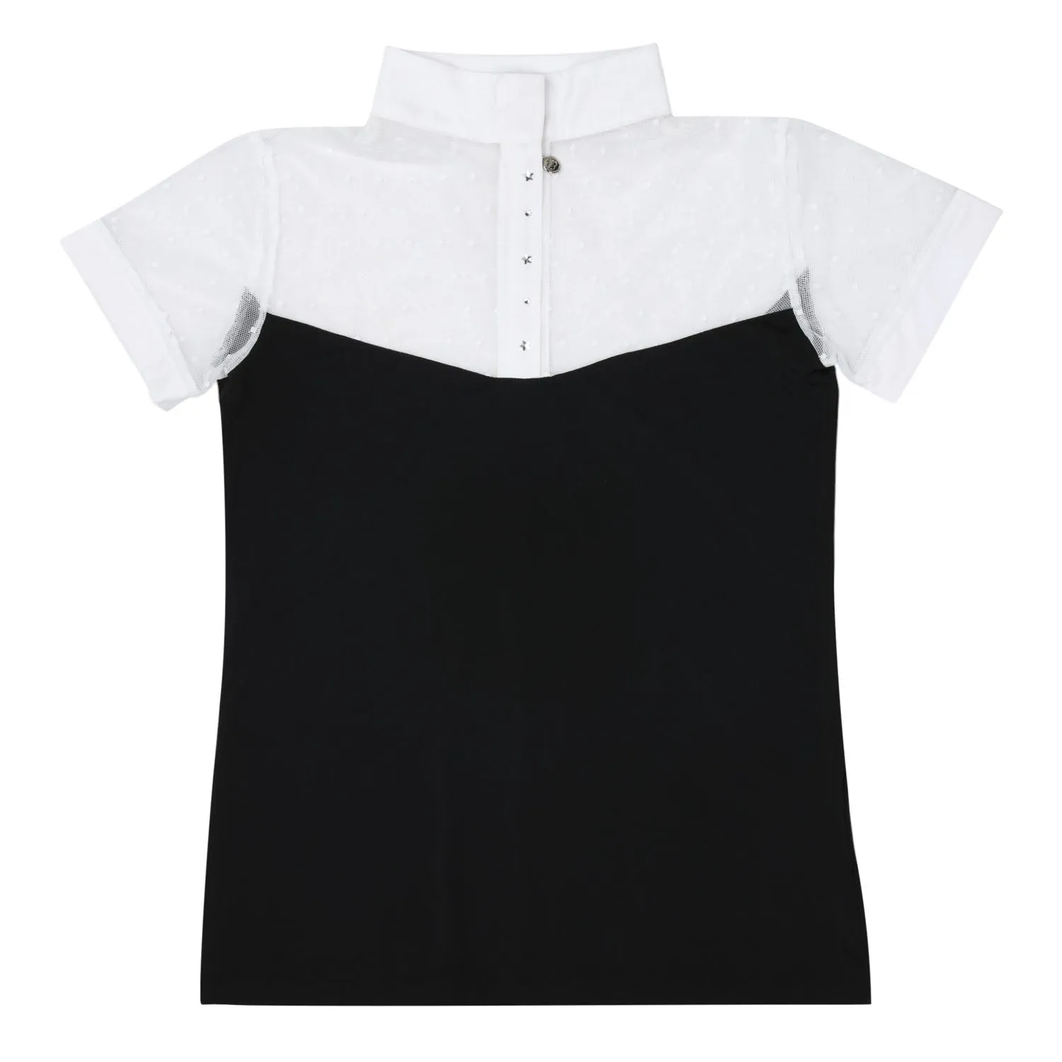Dapplebay Shine On 1/4 Zip Show Top -Short Sleeve