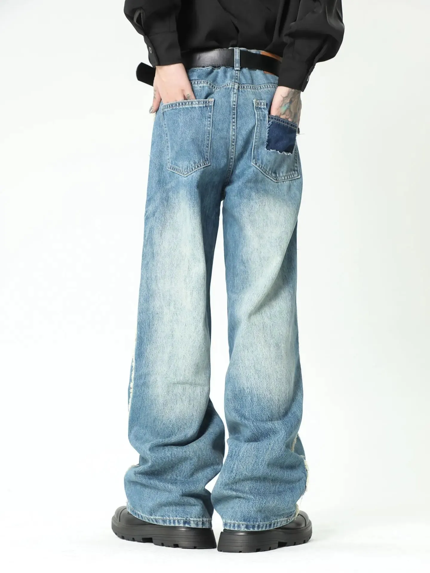 Deconstructed Denim Fusion Jeans