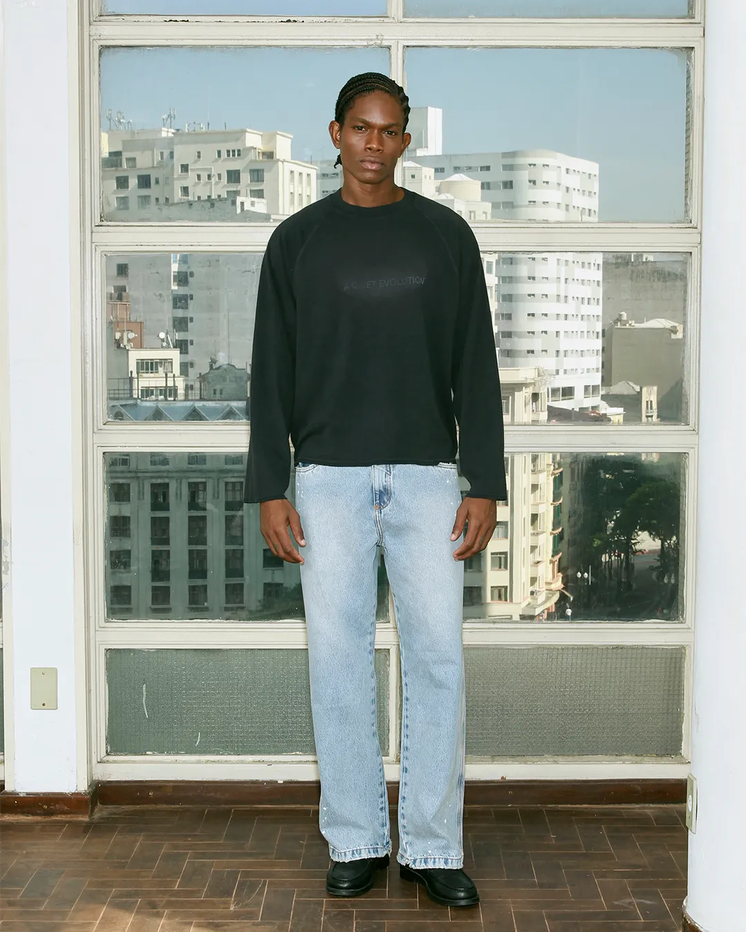 Denim Relaxed Pants