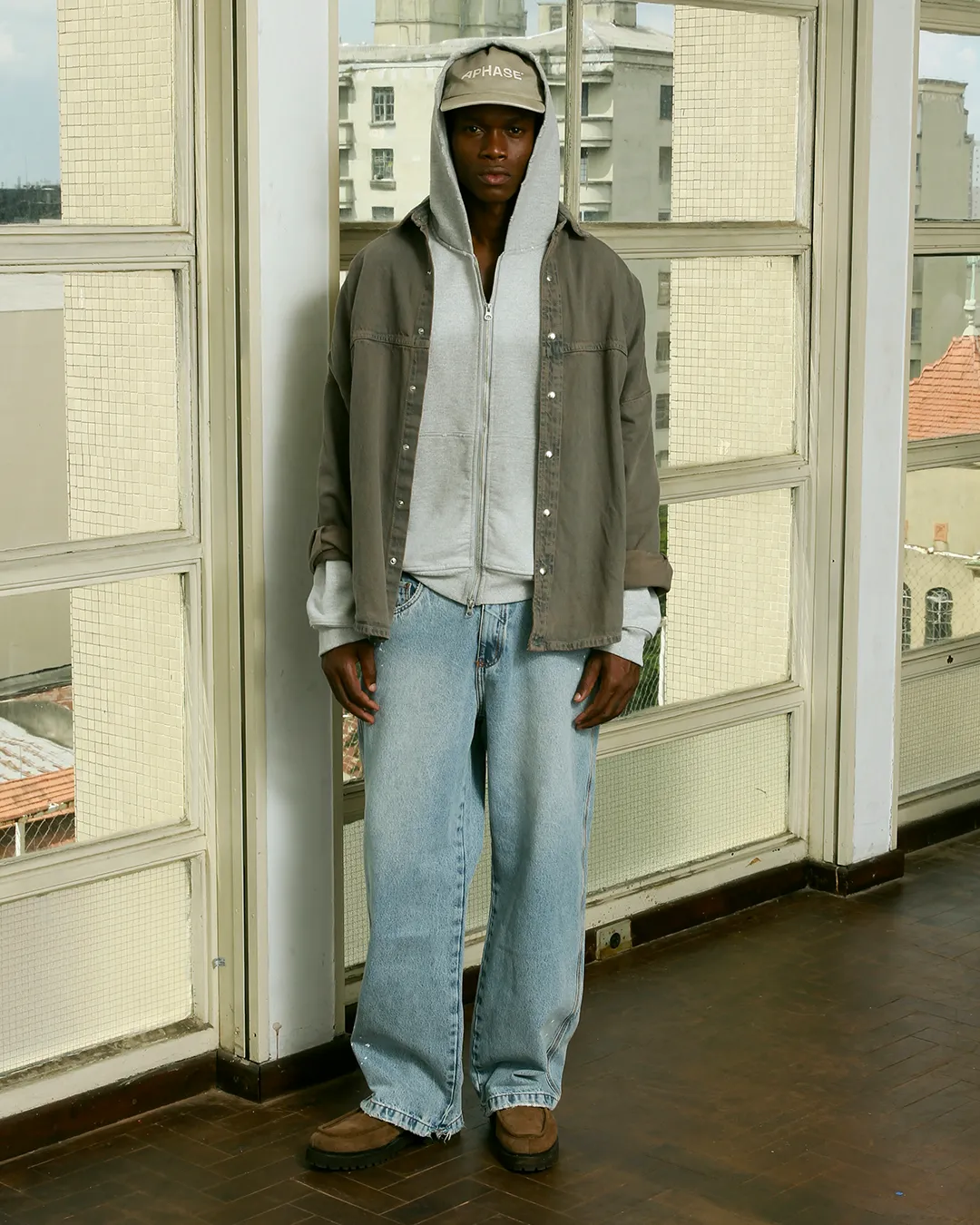 Denim Relaxed Pants
