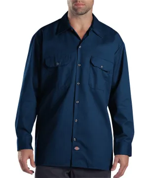 Dickies Long Sleeve Work Shirt - Dark Navy