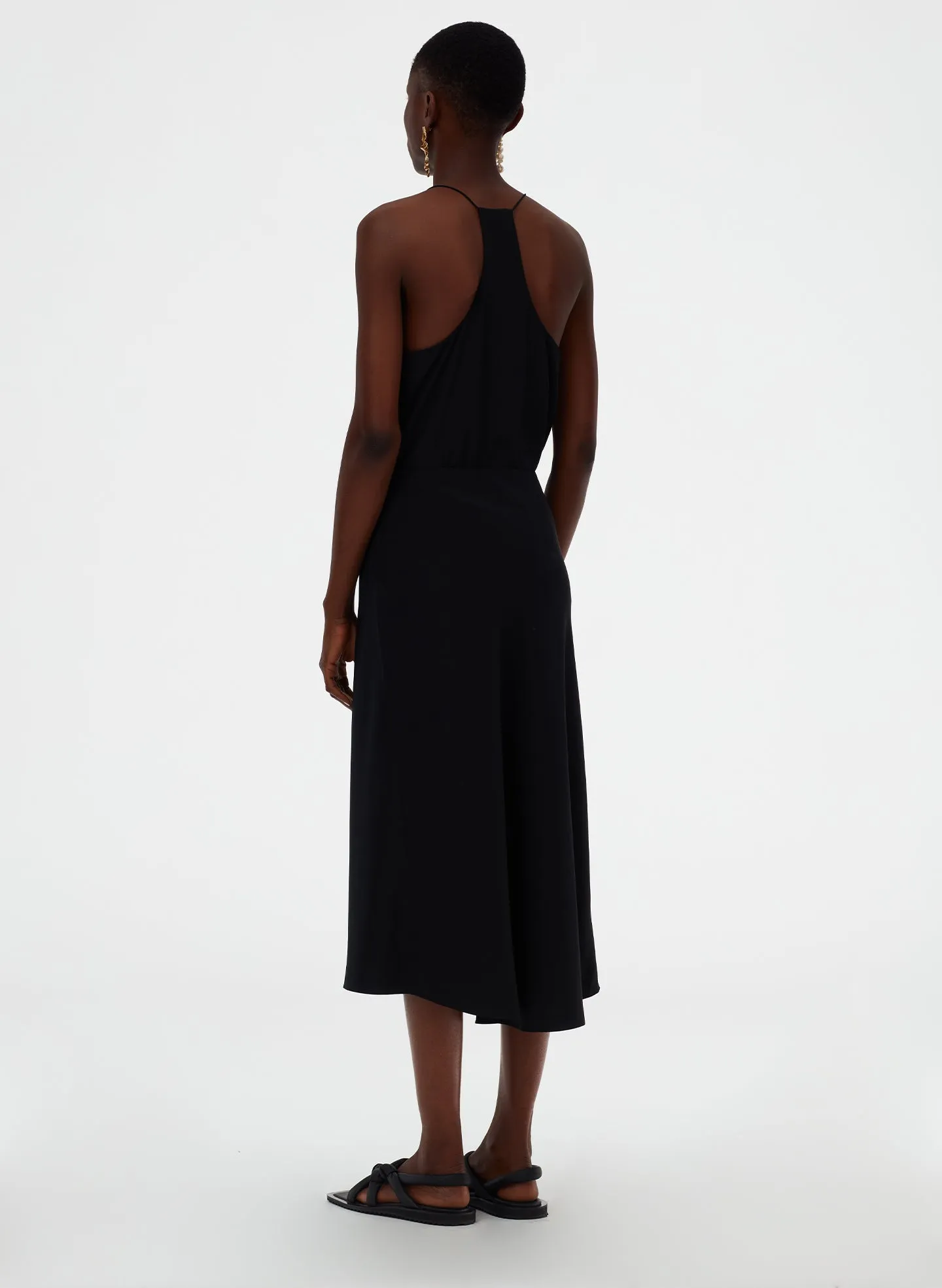 Eco Silk Bias Skirt