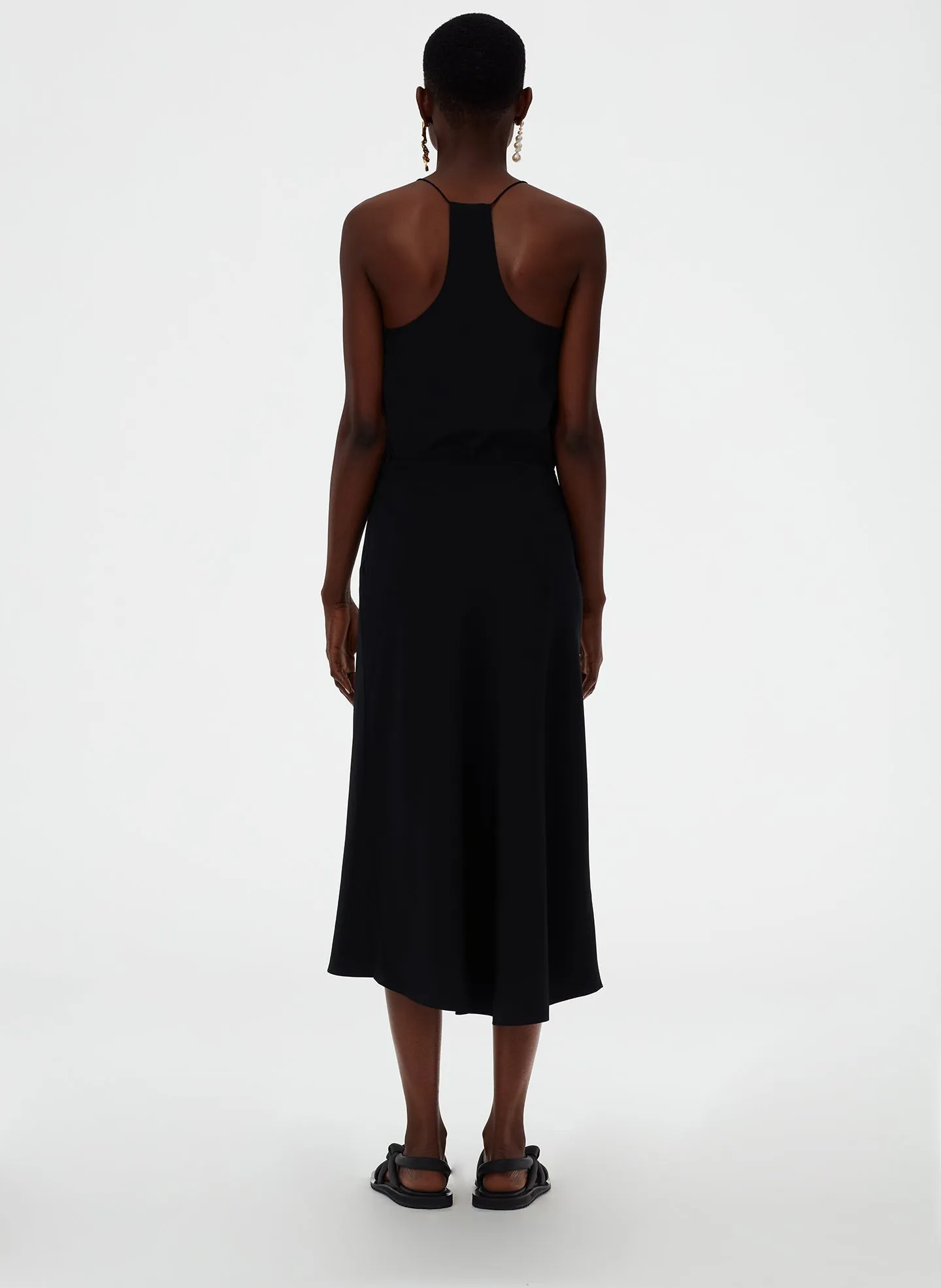 Eco Silk Bias Skirt