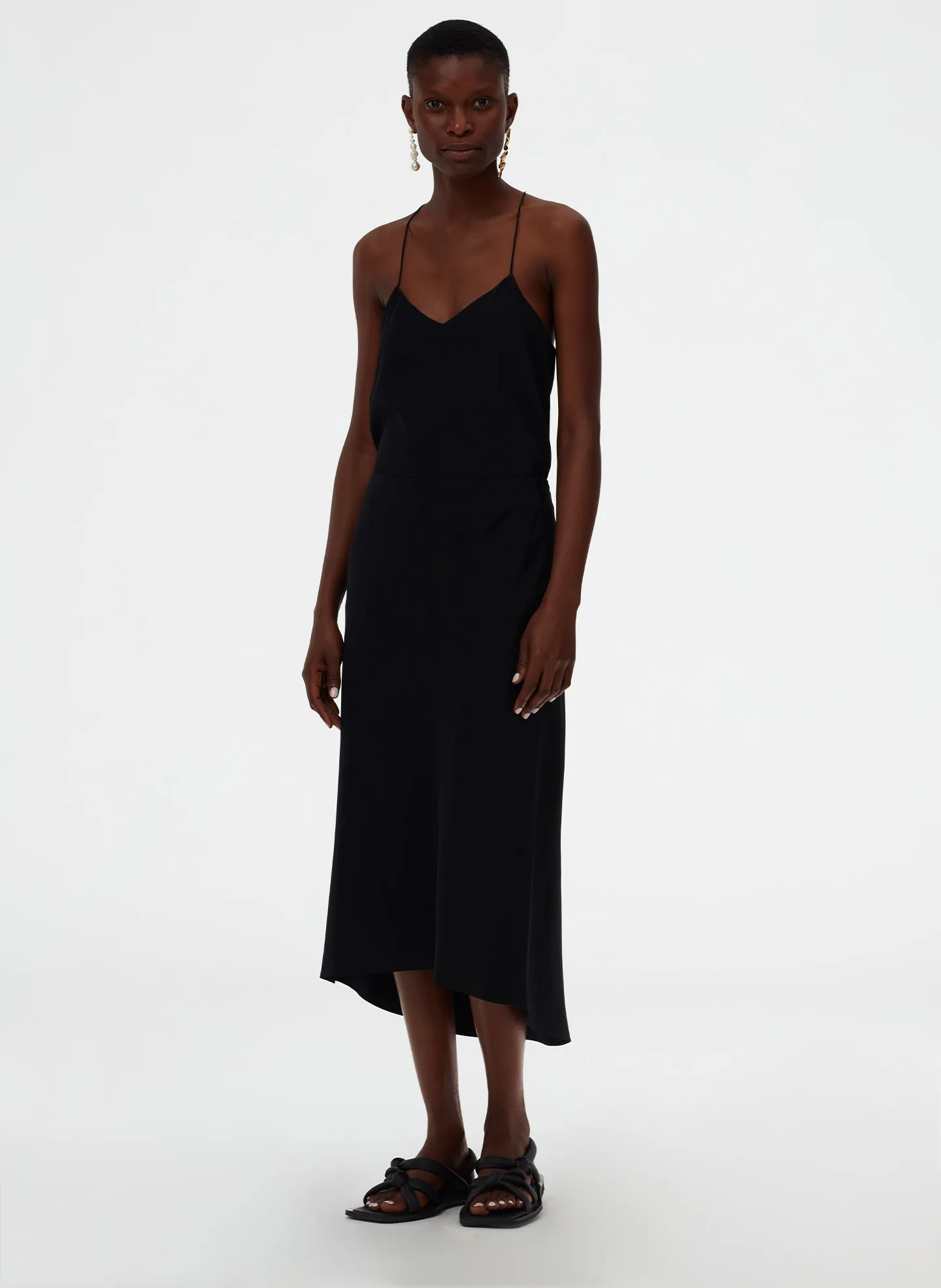 Eco Silk Bias Skirt