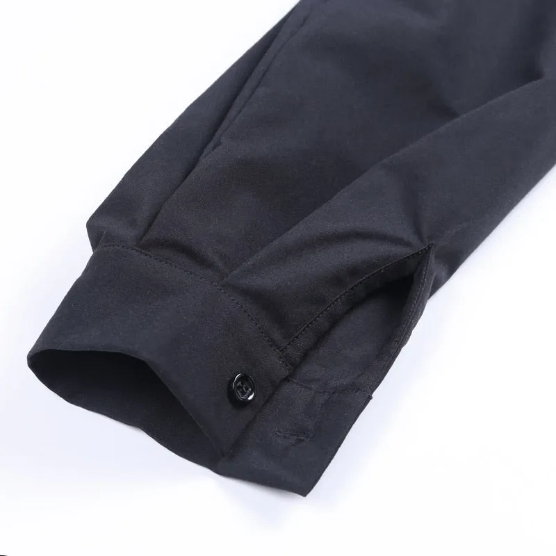 Elegant Lantern Sleeve Turn Down Collar Shirt Blouse