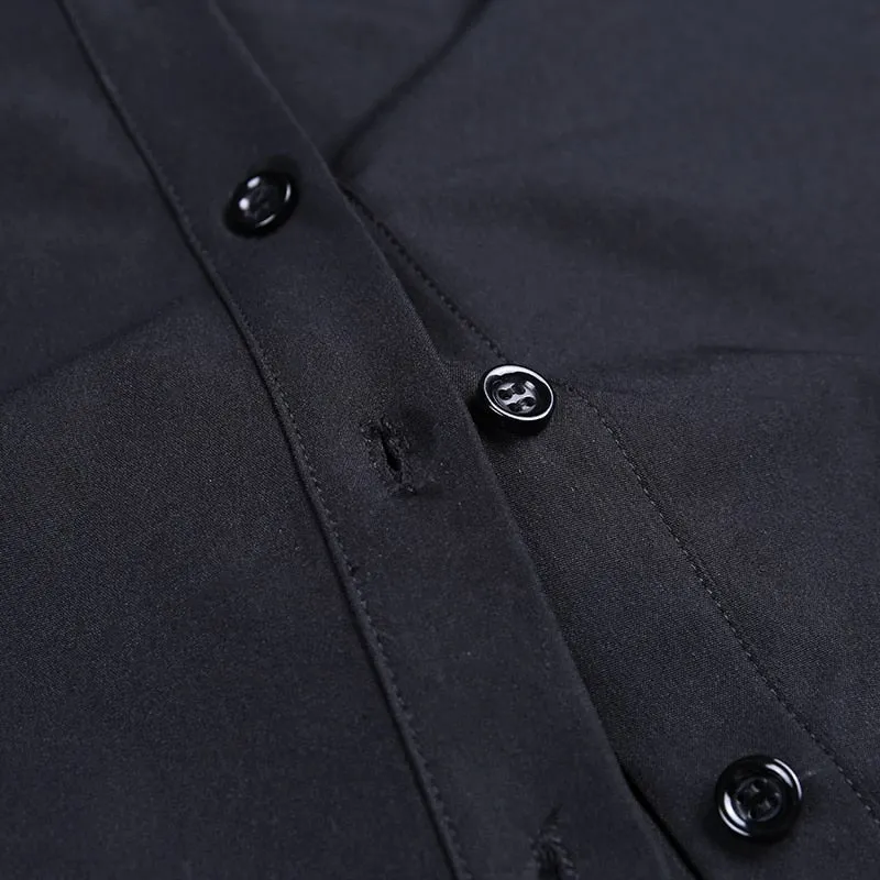 Elegant Lantern Sleeve Turn Down Collar Shirt Blouse