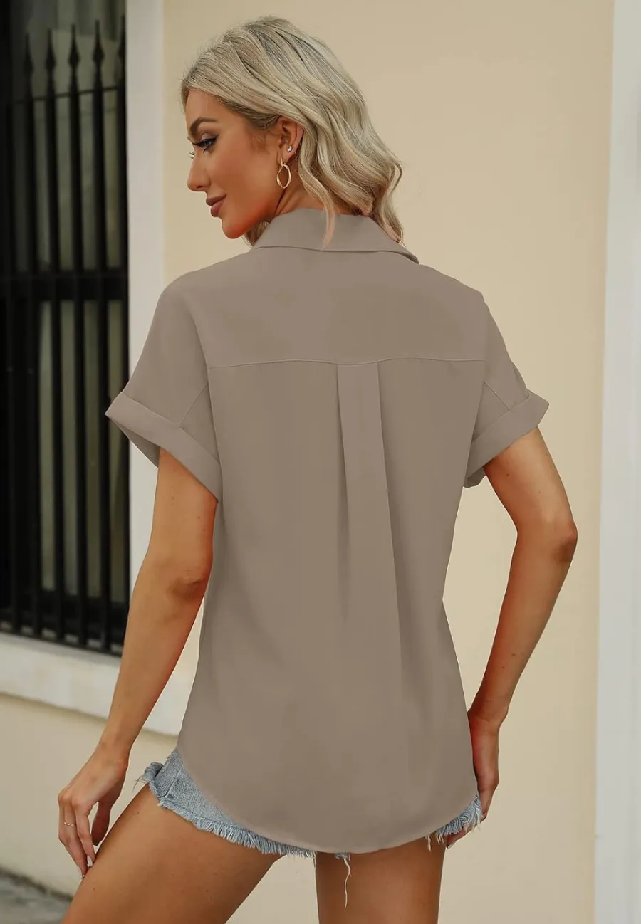 Elegant Short Sleeve Shirts