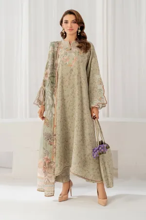 EMBROIDERED VISCOSE SILK SF-4047