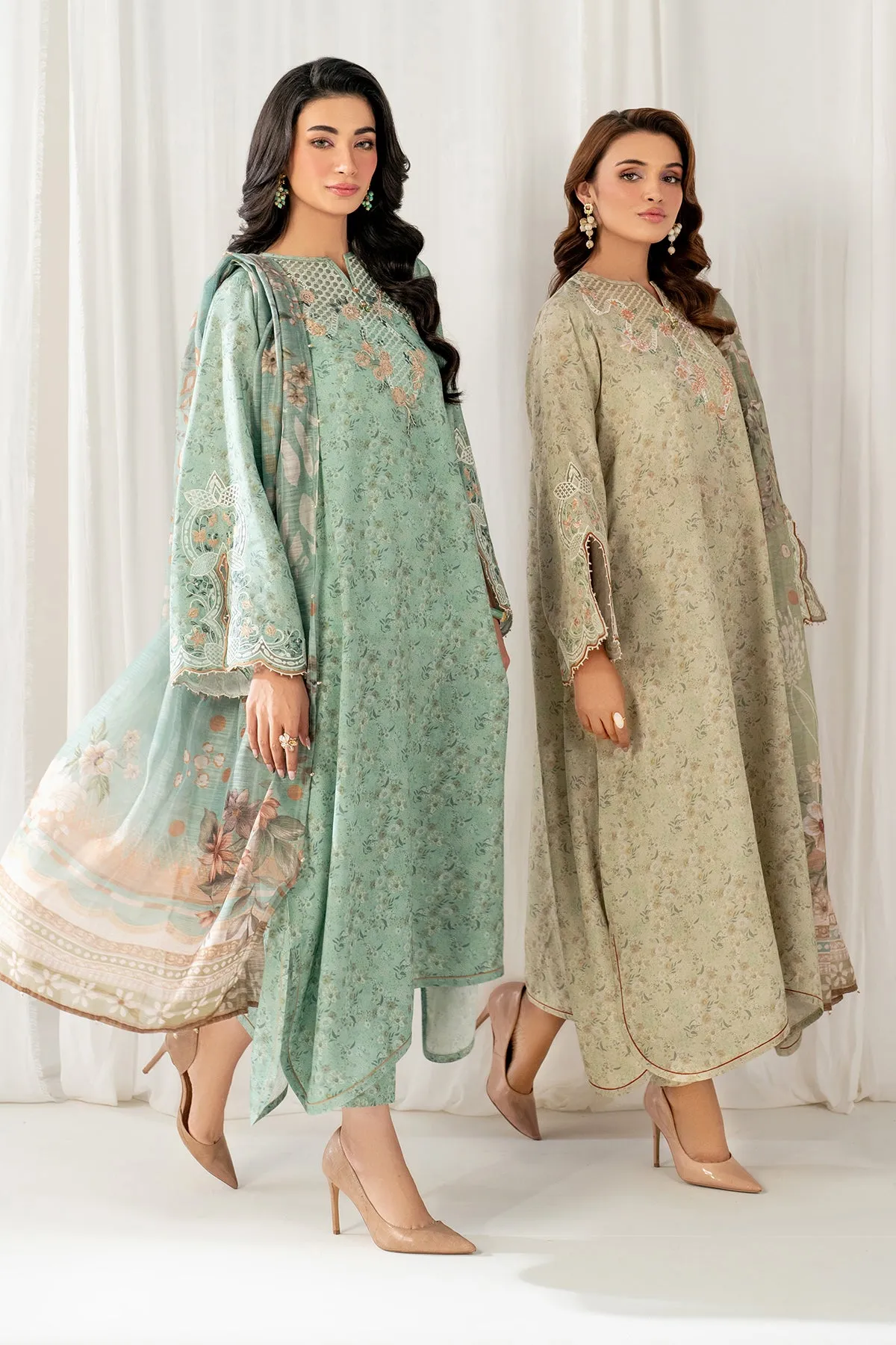 EMBROIDERED VISCOSE SILK SF-4047