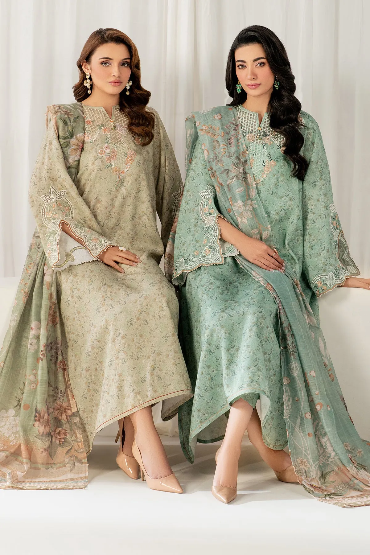 EMBROIDERED VISCOSE SILK SF-4047