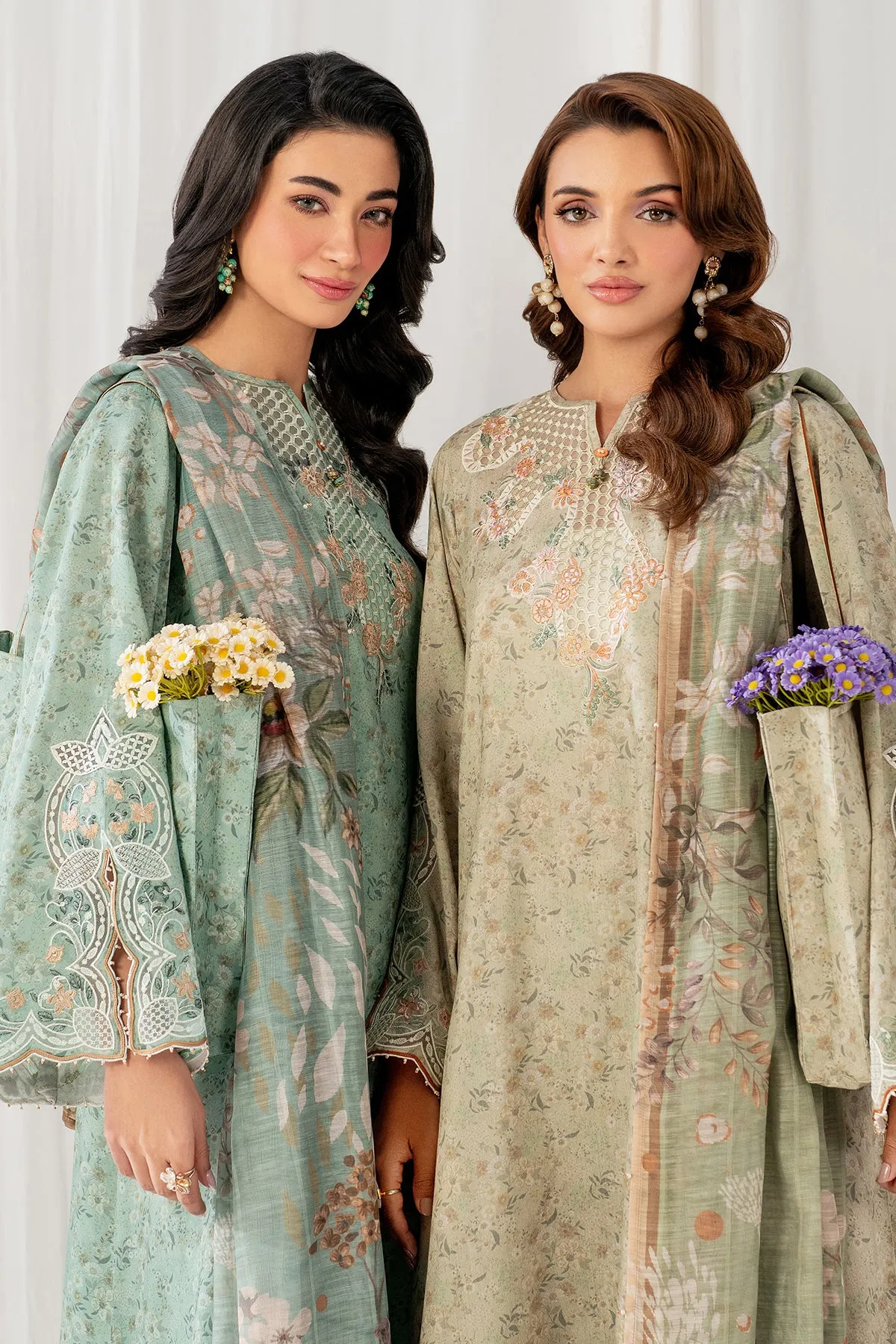 EMBROIDERED VISCOSE SILK SF-4047