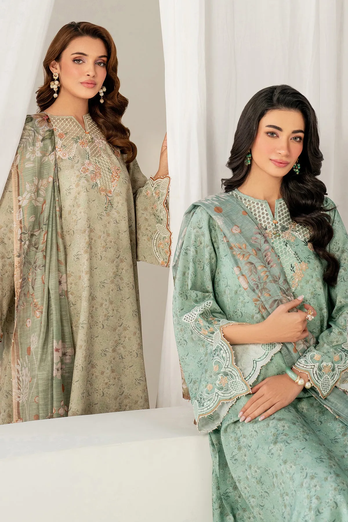 EMBROIDERED VISCOSE SILK SF-4047