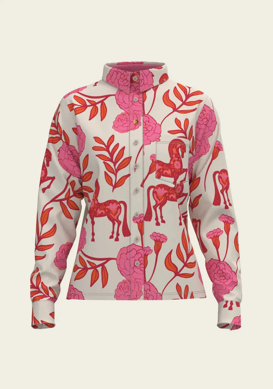 Espoir Peony in Pink Ladies Loose Fitting