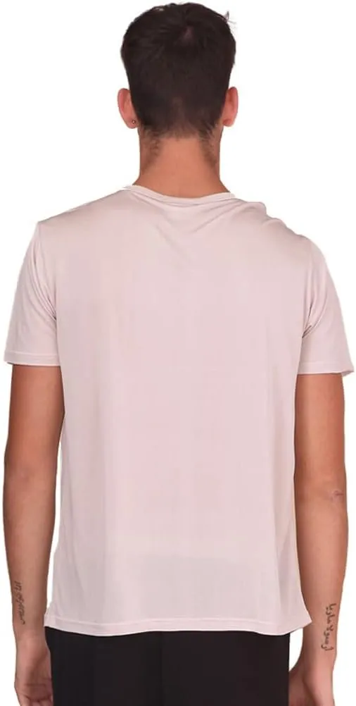 Forever Angel Men's 100% Silk Crew Neck Short Sleeve T Shirts