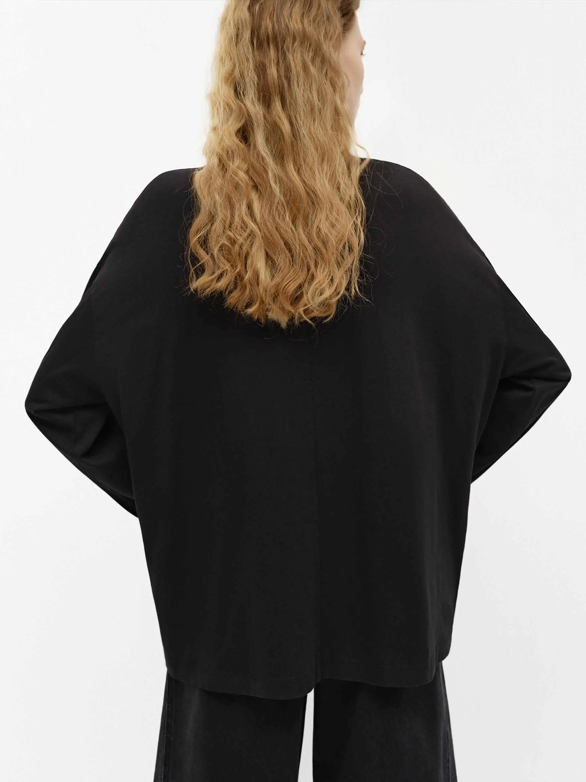 Front Embroidery Loose T-shirts