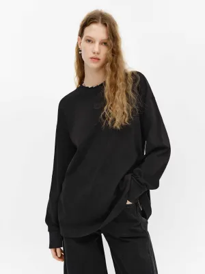 Front Embroidery Loose T-shirts