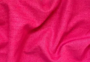 Fuchsia Glow Raw Silk Tussah Suiting (Made in India)