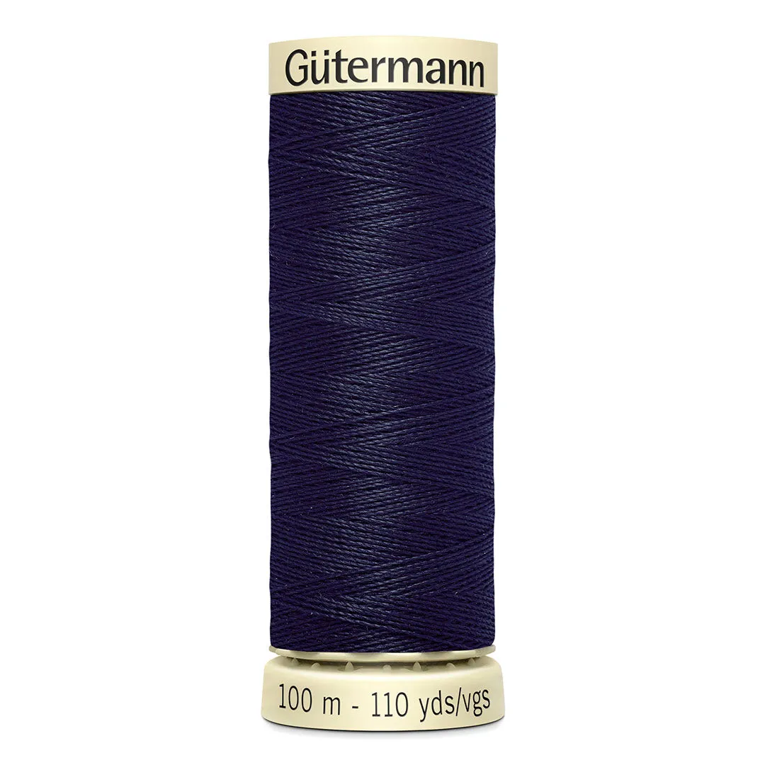 Gette French Navy Silk Georgette