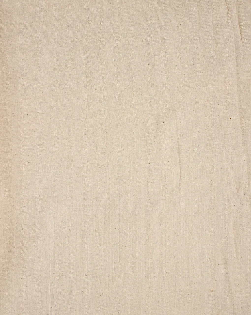 Greige Handwoven Organic Pure Handloom Cotton Fabric