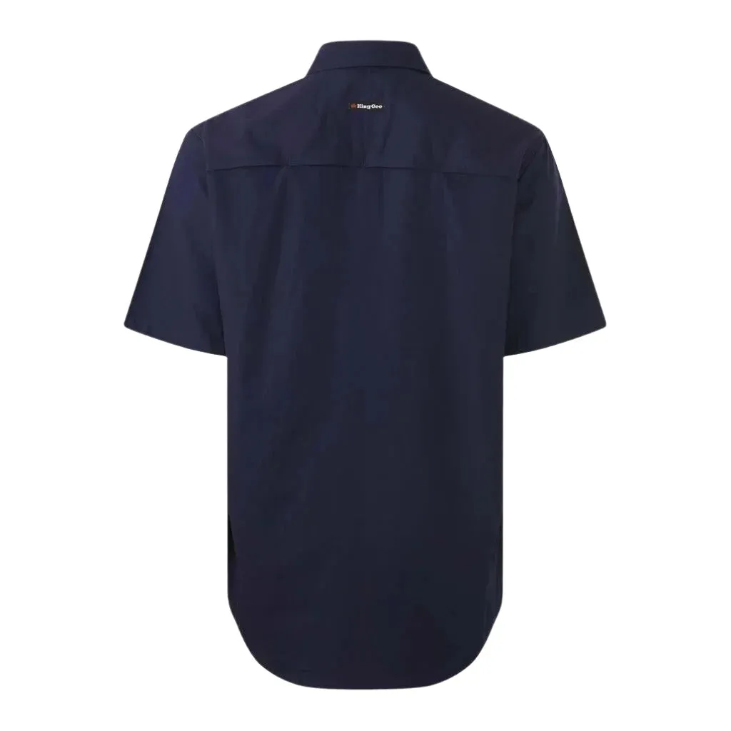 KingGee Workcool Vented Closed Front Shirt Long Sleeve (K14032)