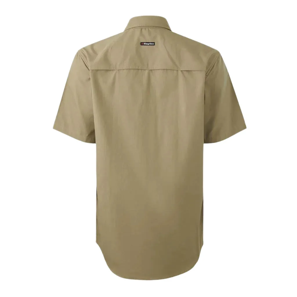 KingGee Workcool Vented Closed Front Shirt Long Sleeve (K14032)